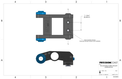 Adjustable Fork Mount