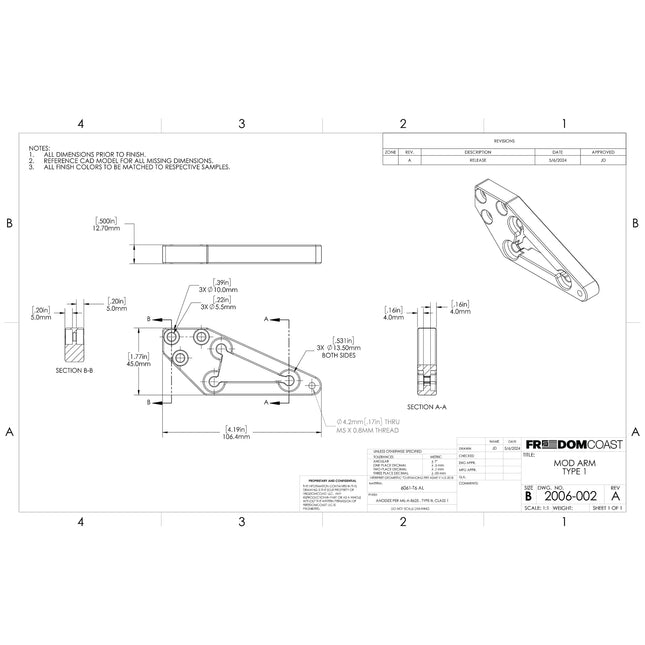 MODmount Arms - 2 pack