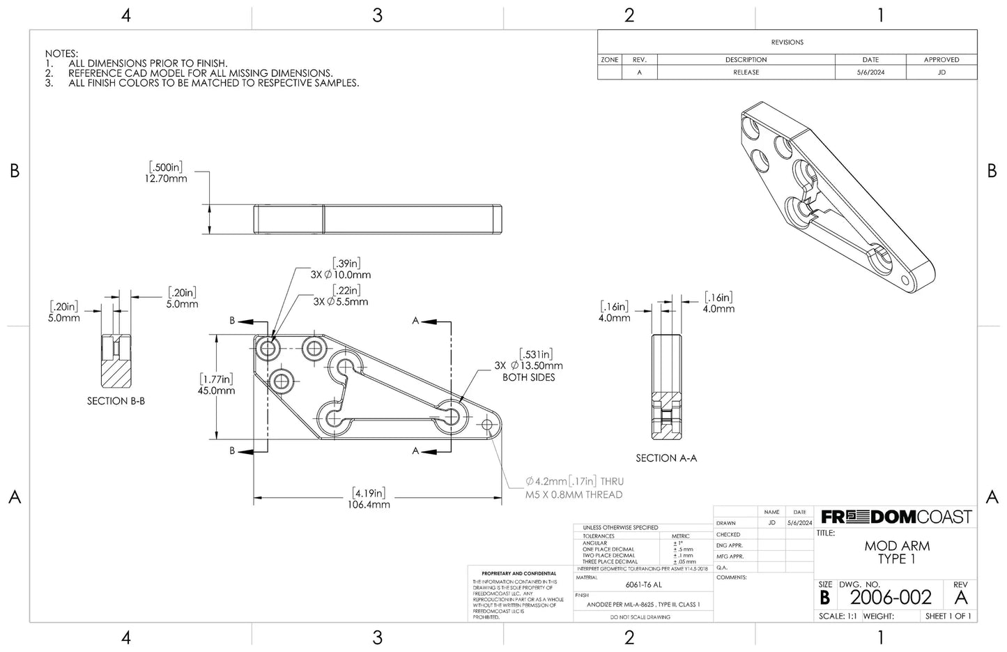 MODmount Arms - 2 pack